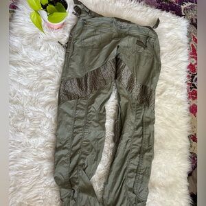 Abercrombie and Fitch parachute pants old-school low rise
